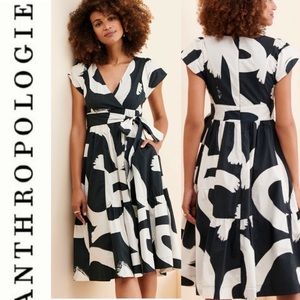 ANTHROPOLOGIE MAEVE WRAP DRESS SZ 6P